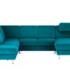 meinSofa Wohnlandschaft Jana ¦ türkis/petrol Polstermöbel > Sofas > Schlafsofas - Höffner