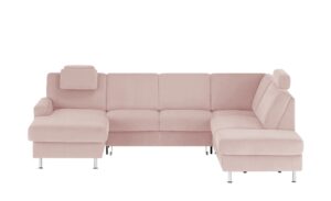 meinSofa Wohnlandschaft  Jana ¦ rosa/pink Polstermöbel > Sofas > Schlafsofas - Höffner