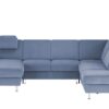 meinSofa Wohnlandschaft Jana ¦ blau Polstermöbel > Sofas > Schlafsofas - Höffner