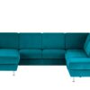 meinSofa Wohnlandschaft Jana ¦ türkis/petrol Polstermöbel > Sofas > Wohnlandschaften - Höffner