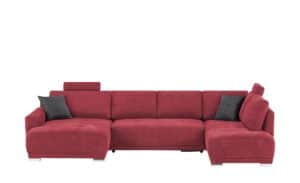 bobb Wohnlandschaft  Kerrin ¦ rot Polstermöbel > Sofas > Schlafsofas - Höffner