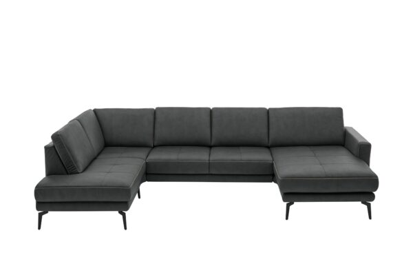 meinSofa Wohnlandschaft  Mike ¦ schwarz Polstermöbel > Sofas > Wohnlandschaften - Höffner