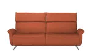 himolla Sofa 3-Sitzig  4150 ¦ orange Polstermöbel > Sofas > 3-Sitzer - Höffner