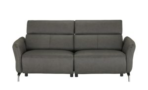 uno Sofa 3-sitzig  Messina ¦ grau Polstermöbel > Sofas > Ledersofas - Höffner