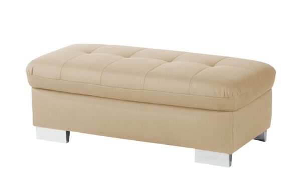 Lounge Collection Hocker  Inka ¦ beige Polstermöbel > Hocker - Höffner