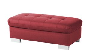 Lounge Collection Hocker  Inka ¦ rot Polstermöbel > Hocker - Höffner