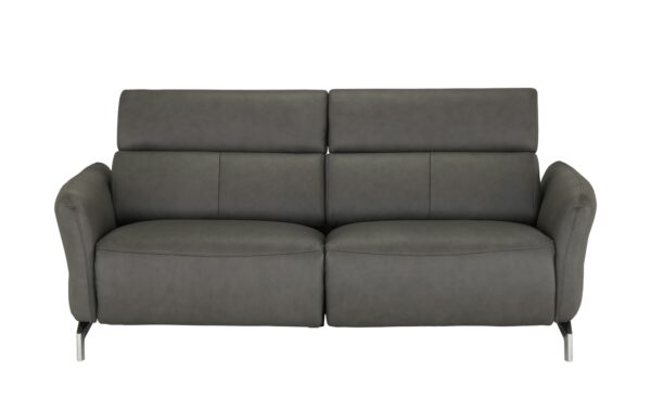 uno Sofa 3-sitzig  Messina ¦ grau Polstermöbel > Sofas > 3-Sitzer - Höffner