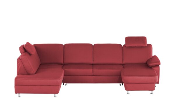 meinSofa Wohnlandschaft   Oliver ¦ rot Polstermöbel > Sofas > Schlafsofas - Höffner