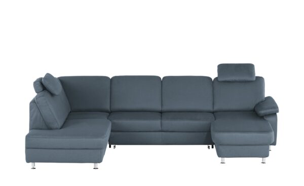 meinSofa Wohnlandschaft   Oliver ¦ blau Polstermöbel > Sofas > Schlafsofas - Höffner