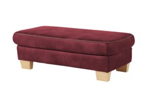 Mein Sofa bold XXL - Hocker  Beata ¦ rot Polstermöbel > Hocker - Höffner