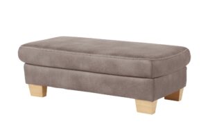 Mein Sofa bold XXL - Hocker  Beata ¦ grau Polstermöbel > Hocker - Höffner