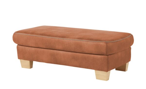 Mein Sofa bold XXL - Hocker  Beata ¦ braun Polstermöbel > Hocker - Höffner