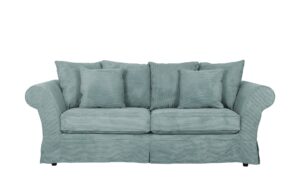 Einzelsofa  Olivia mit Husse ¦ blau Polstermöbel > Sofas > 3-Sitzer - Höffner