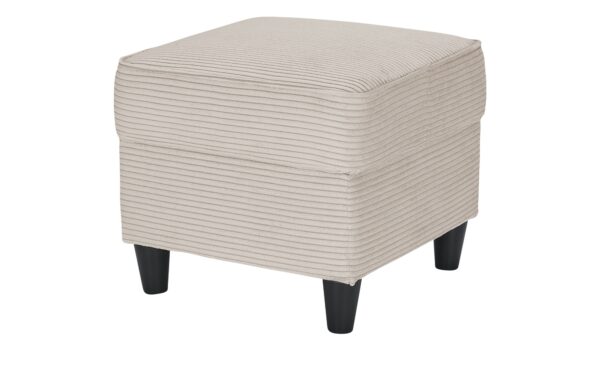 Hocker  Kivana ¦ creme Polstermöbel > Hocker - Höffner