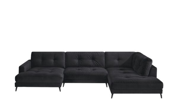 Jette Home Wohnlandschaft  Jette Return ¦ schwarz Polstermöbel > Sofas > Wohnlandschaften - Höffner