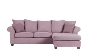 Ecksofa   Norderney ¦ rosa/pink ¦ Maße (cm): B: 266 H: 70 T: 95 Polstermöbel > Sofas > Ecksofas - Höffner