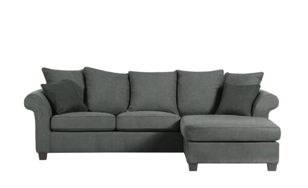 Ecksofa   Norderney ¦ grau ¦ Maße (cm): B: 266 H: 70 T: 95 Polstermöbel > Sofas > Ecksofas - Höffner