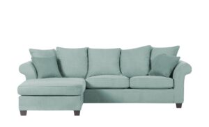 Ecksofa   Norderney ¦ türkis/petrol ¦ Maße (cm): B: 266 H: 70 T: 95 Polstermöbel > Sofas > Ecksofas - Höffner