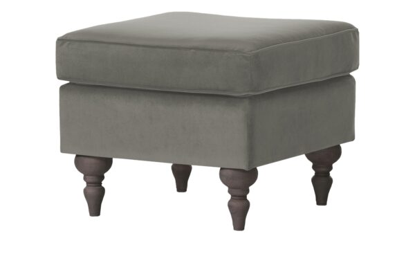 Hocker   Cozy ¦ grau ¦ Maße (cm): B: 55 H: 44 T: 55 Polstermöbel > Hocker - Höffner