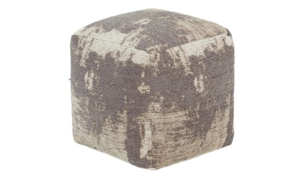 Gray & Jones Pouf  Tierra Fuego ¦ grau ¦ Maße (cm): B: 45 H: 45 Polstermöbel > Hocker > Sitzpouf - Höffner