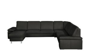 meinSofa Wohnlandschaft  Elsa ¦ schwarz ¦ Maße (cm): H: 91 Polstermöbel > Sofas > Wohnlandschaften - Höffner