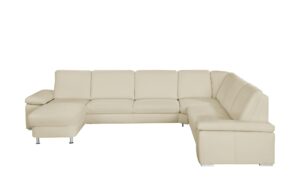 meinSofa Wohnlandschaft  Elsa ¦ creme ¦ Maße (cm): H: 91 Polstermöbel > Sofas > Wohnlandschaften - Höffner