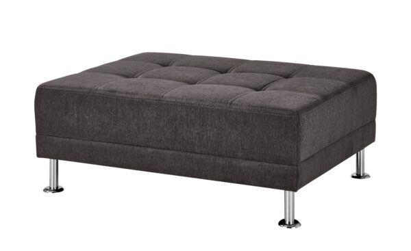 smart Hocker  Garda ¦ grau ¦ Maße (cm): B: 103 H: 42 T: 74 Polstermöbel > Hocker - Höffner