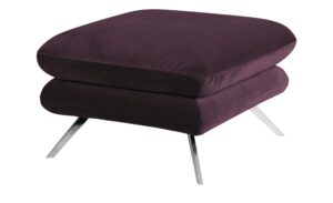 pop Hocker  Caldara ¦ lila/violett ¦ Maße (cm): B: 70 H: 45 T: 70 Polstermöbel > Hocker - Höffner