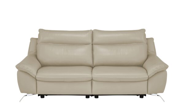 Natuzzi Editions Sofa  Orlando ¦ beige ¦ Maße (cm): B: 212 H: 94 T: 95 Polstermöbel > Sofas > 3-Sitzer - Höffner