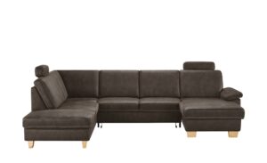 meinSofa Wohnlandschaft   Samu ¦ braun ¦ Maße (cm): B: 316 H: 90 T: 235 Polstermöbel > Sofas > Schlafsofas - Höffner