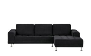 smart Ecksofa  Garda ¦ schwarz ¦ Maße (cm): B: 280 H: 81 T: 166 Polstermöbel > Sofas > Ecksofas - Höffner