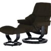 Stressless Relaxsessel mit Hocker  Reno L ¦ braun ¦ Maße (cm): B: 88 H: 108 T: 78 Polstermöbel ></noscript> Sessel > Ledersessel - Höffner