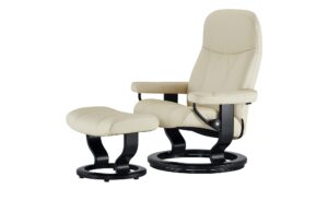 Stressless Relaxsessel mit Hocker  Consul L ¦ creme ¦ Maße (cm): B: 85 H: 100 T: 77 Polstermöbel > Sessel > Relaxsessel - Höffner