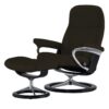 Stressless Relaxsessel mit Hocker  Consul S ¦ braun ¦ Maße (cm): B: 78 H: 97 T: 70 Polstermöbel ></noscript> Sessel > Relaxsessel - Höffner