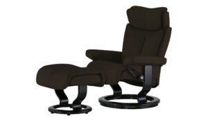 Stressless Relaxsessel mit Hocker  Magic L ¦ braun ¦ Maße (cm): B: 90 H: 111 T: 82 Polstermöbel > Sessel > Ledersessel - Höffner