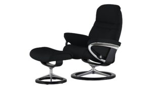 Stressless Relaxsessel mit Hocker  Sunrise L ¦ schwarz ¦ Maße (cm): B: 92 H: 105 T: 80 Polstermöbel > Sessel > Relaxsessel - Höffner