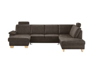 meinSofa Wohnlandschaft   Samu ¦ braun ¦ Maße (cm): B: 316 H: 90 T: 235 Polstermöbel > Sofas > Schlafsofas - Höffner