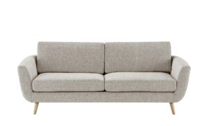 SOHO Sofa  Smilla ¦ grau ¦ Maße (cm): B: 217 H: 85 T: 93 Polstermöbel > Sofas > 3-Sitzer - Höffner