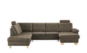 meinSofa Wohnlandschaft   Samu ¦ grau ¦ Maße (cm): B: 316 H: 90 T: 235 Polstermöbel > Sofas > Schlafsofas - Höffner