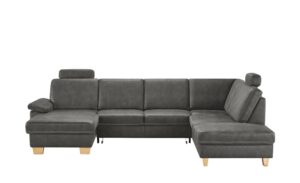 meinSofa Wohnlandschaft   Samu ¦ grau ¦ Maße (cm): B: 316 H: 90 T: 235 Polstermöbel > Sofas > Schlafsofas - Höffner