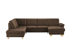 meinSofa Wohnlandschaft   Samu ¦ braun ¦ Maße (cm): B: 316 H: 90 T: 235 Polstermöbel > Sofas > Wohnlandschaften - Höffner