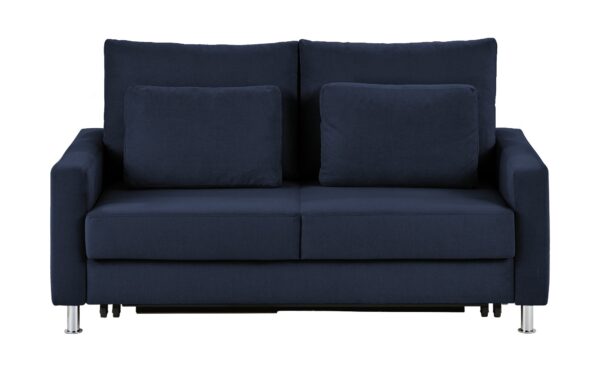 Schlafsofa  Fürth ¦ blau ¦ Maße (cm): B: 186 H: 90 T: 95 Polstermöbel > Sofas > 2-Sitzer - Höffner