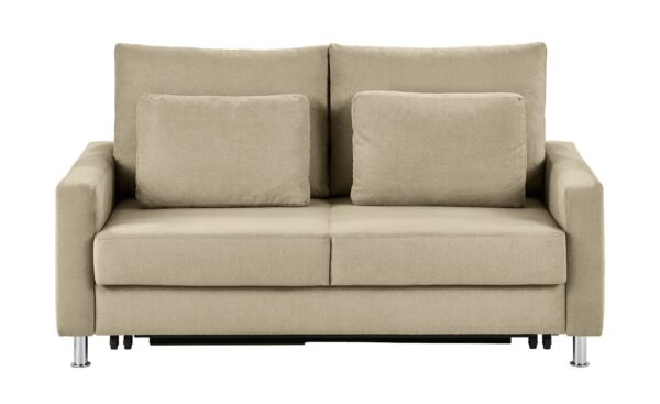 Schlafsofa  Fürth ¦ beige ¦ Maße (cm): B: 186 H: 90 T: 95 Polstermöbel > Sofas > 2-Sitzer - Höffner