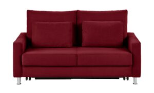 Schlafsofa  Fürth ¦ rot ¦ Maße (cm): B: 186 H: 90 T: 95 Polstermöbel > Sofas > 2-Sitzer - Höffner