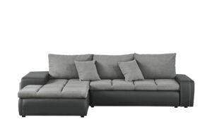 switch Ecksofa mit 2 Sitzhocker  Riva ¦ grau ¦ Maße (cm): B: 280 H: 75 T: 185 Polstermöbel > Sofas > Ecksofas - Höffner