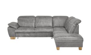 meinSofa Leder-Ecksofa  Raica ¦ grau ¦ Maße (cm): B: 292 H: 91 T: 243 Polstermöbel > Sofas > Ecksofas - Höffner