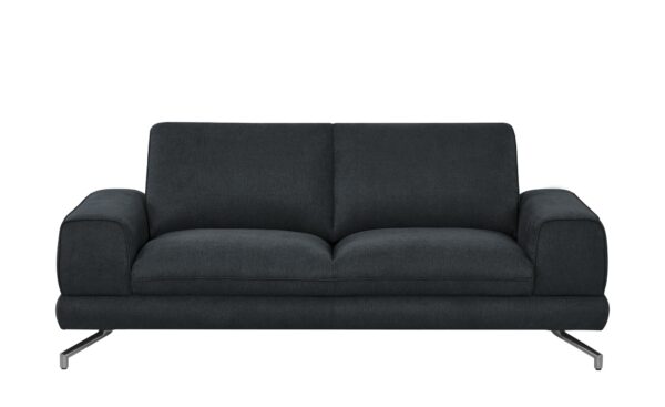 smart Sofa  Bonika ¦ schwarz ¦ Maße (cm): B: 198 H: 83 T: 95 Polstermöbel > Sofas > 2-Sitzer - Höffner