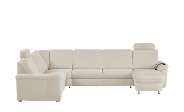 meinSofa Wohnlandschaft  Rita ¦ creme ¦ Maße (cm): B: 330 H: 91 T: 240 Polstermöbel > Sofas > Schlafsofas - Höffner