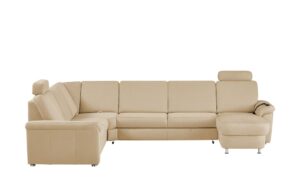 meinSofa Wohnlandschaft  Rita ¦ beige ¦ Maße (cm): B: 330 H: 91 T: 240 Polstermöbel > Sofas > Schlafsofas - Höffner