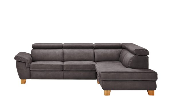 Gray & Jones Ecksofa  Indra ¦ braun ¦ Maße (cm): B: 275 H: 81 T: 225 Polstermöbel > Sofas > Ecksofas - Höffner